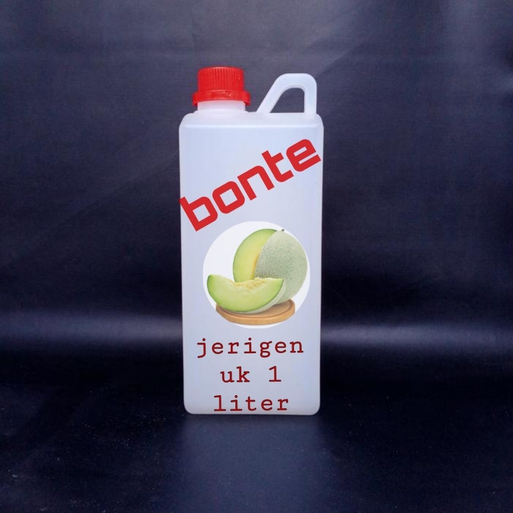 Jerigen 1 liter segel besar tebal BARU ISI 1 PCSS