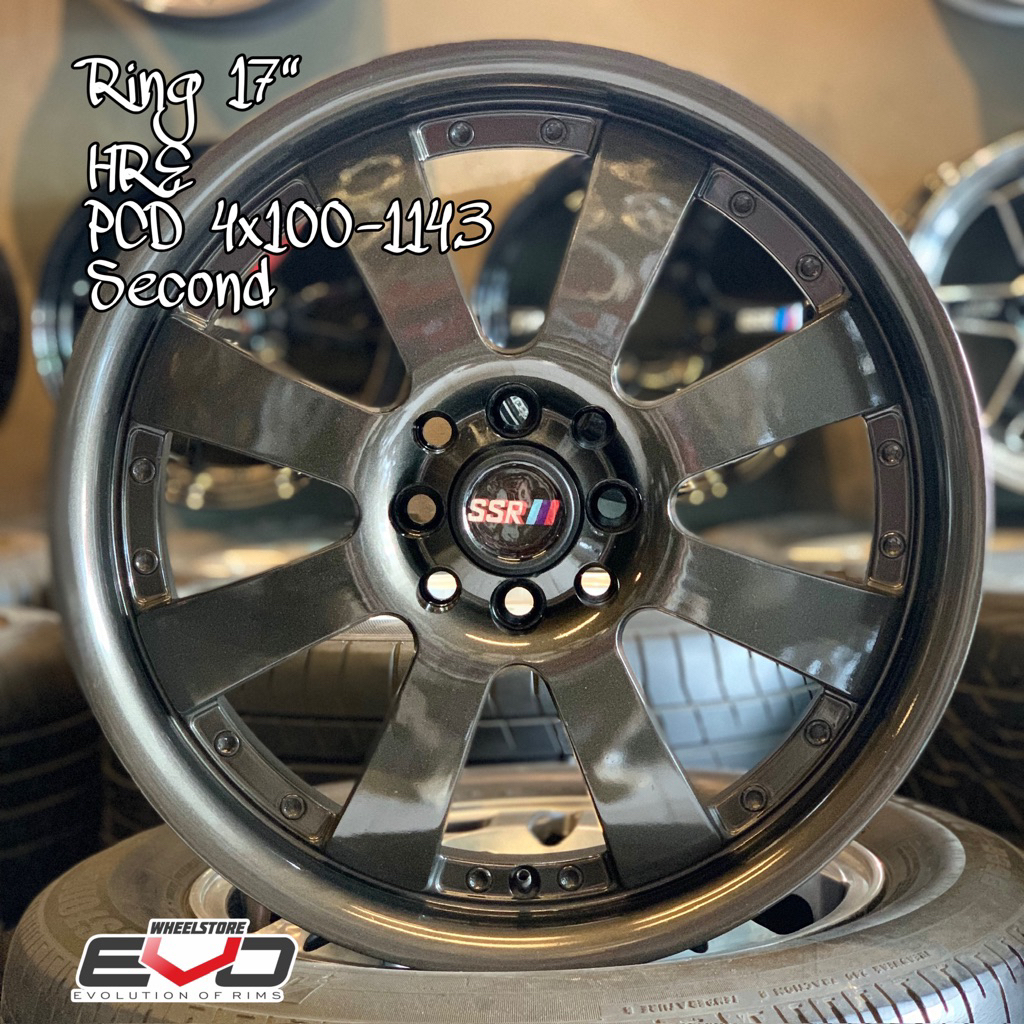 VELG MOBIL RING 17 HRE PCD 4x100-114,3 (jazz brio crv brv hrv avanza livina calya agya dll)