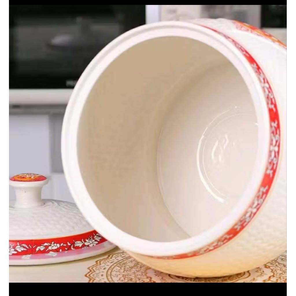 Tempat Beras Keramik Guci - Keramik Guci Feng Shui