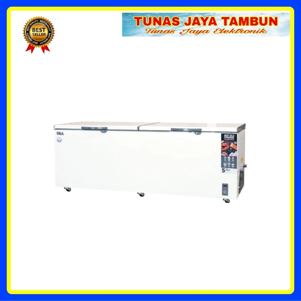 CHEST FREEZER GEA AB 1200 / FREEZER BOX GEA 1200 LITER AB-1200 T-X / GEA AB1200T-X