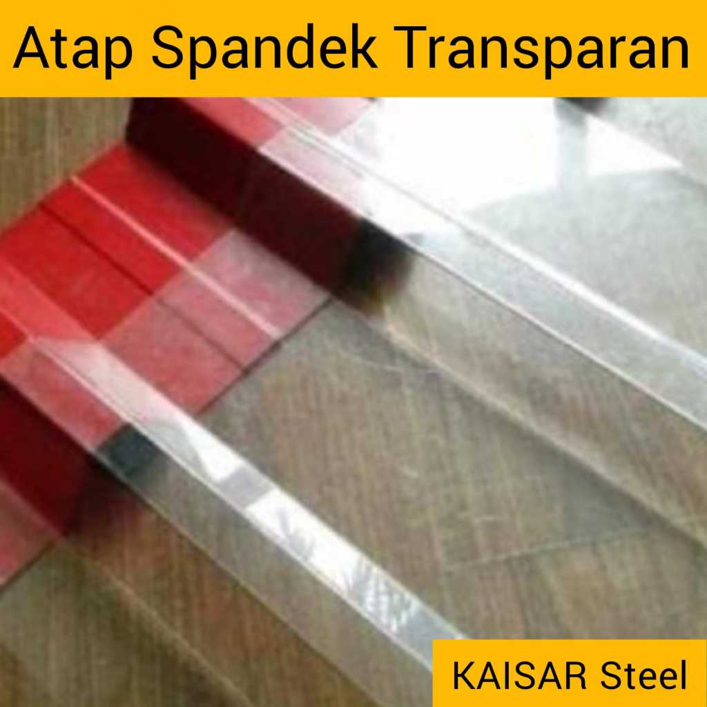 Atap Spandek Transparan