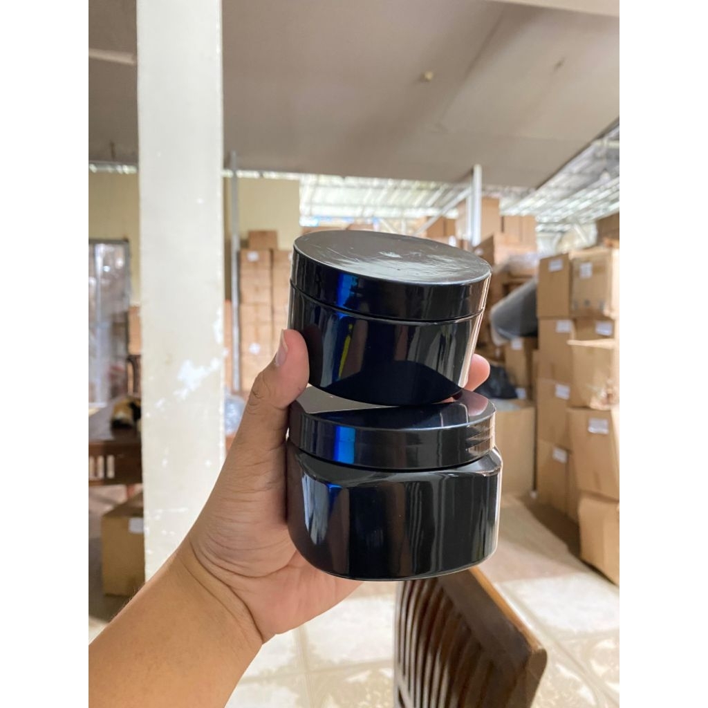 Pot Lulur 250grm Hitam