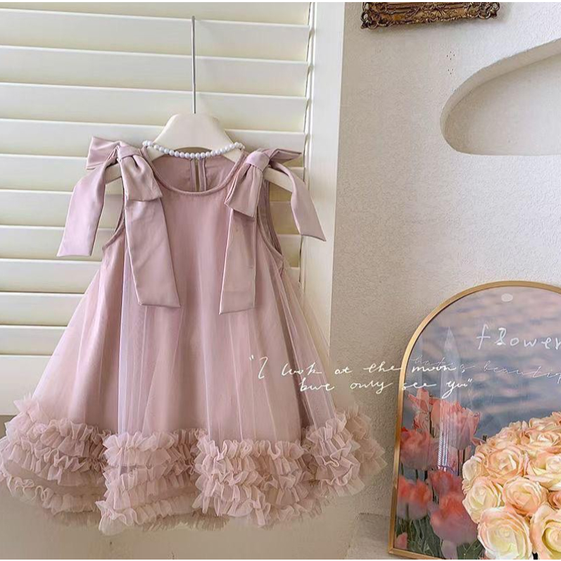 Dress Tutu Anak/ Dress Satin Anak/Dress Trendy Anak