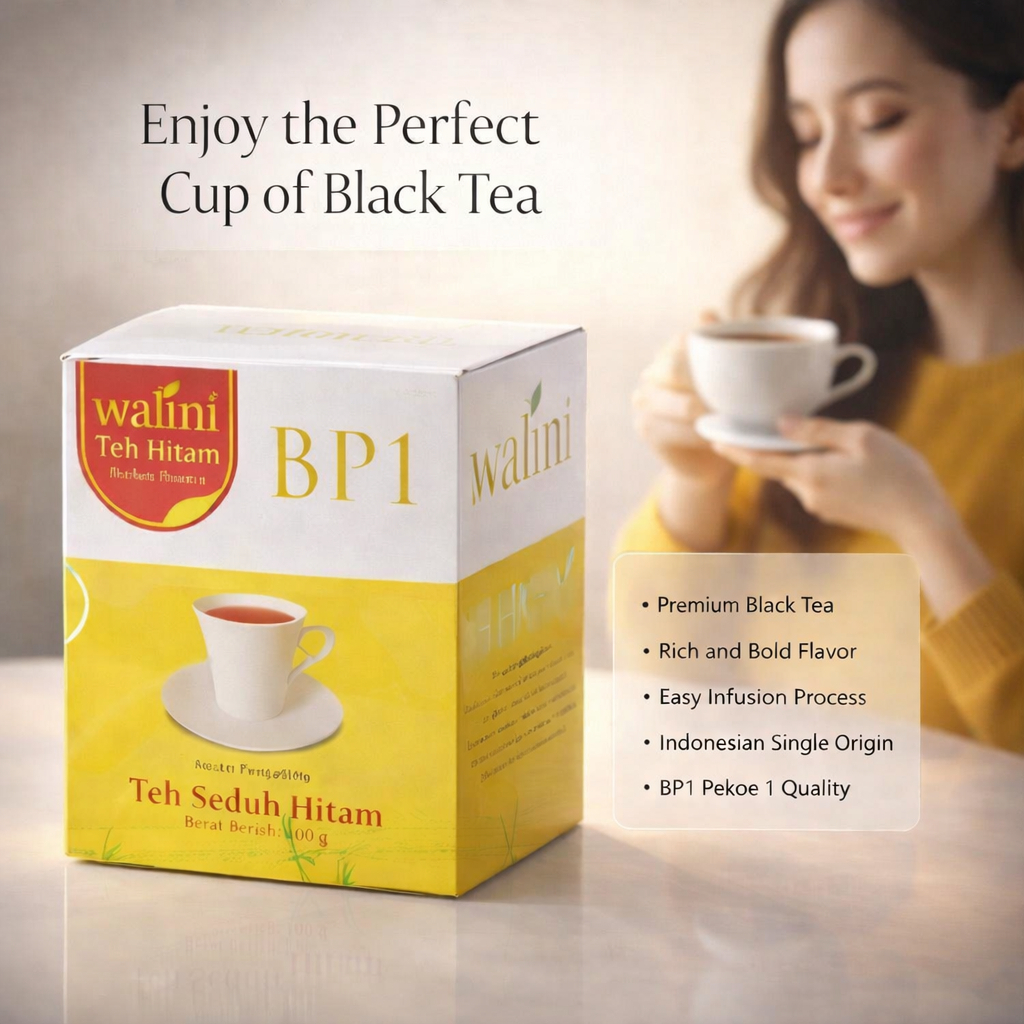 Walini Teh Seduh Curah Walini Hitam BP1 Teh Bubuk Bulk
