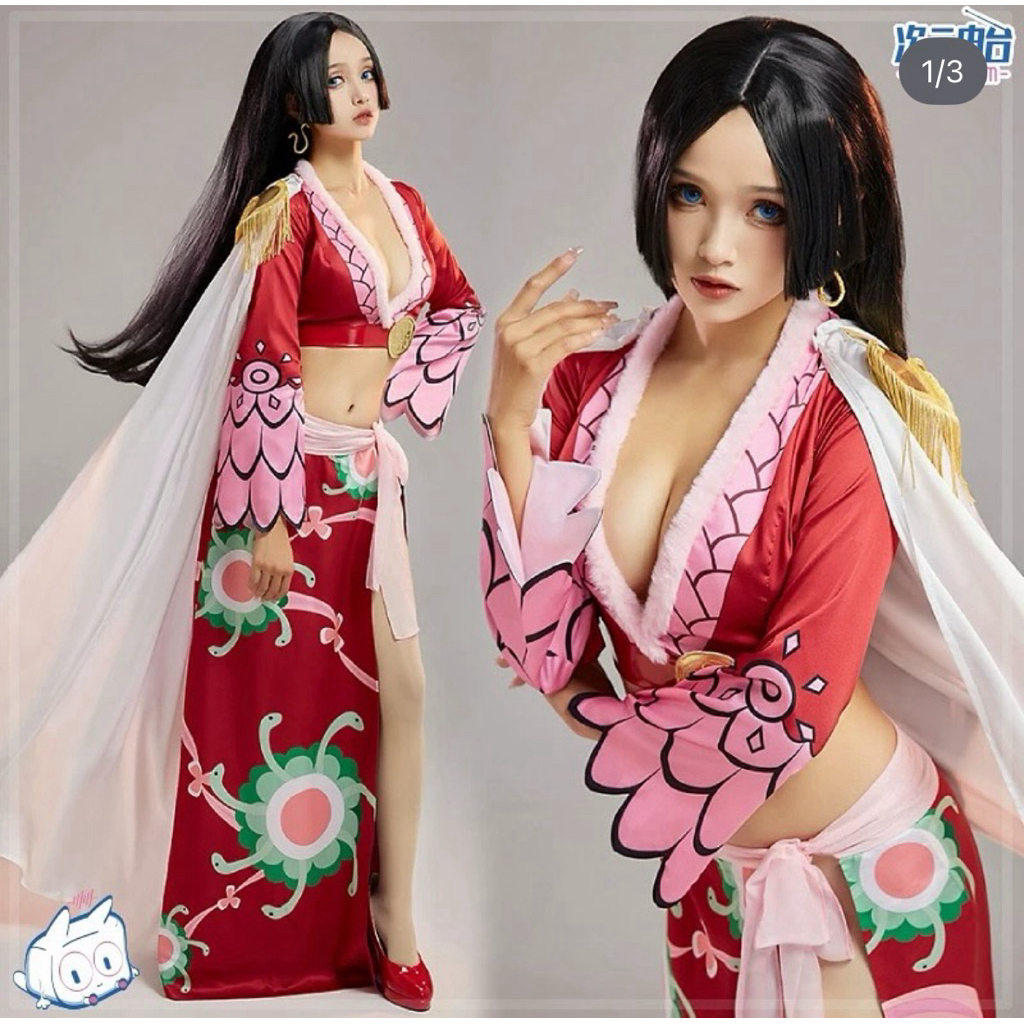 [READY] COSTUME COSPLAY BOA HANCOCK ONEPIECE