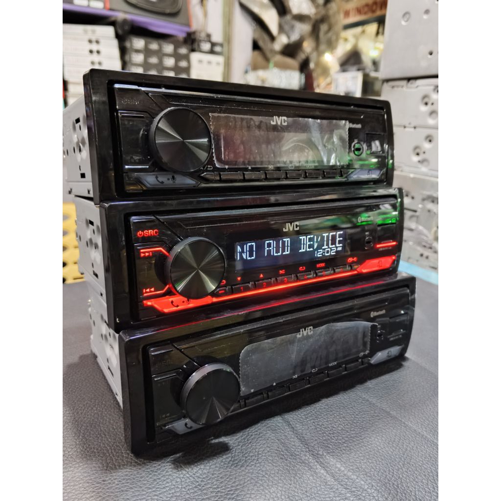 singledin JVC KD-X1820IM Bluetooth audio mobil