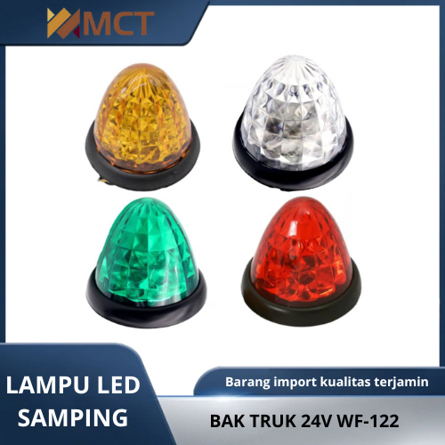 Lampu LED Samping Kolong Bak Truk 24V WF-122
