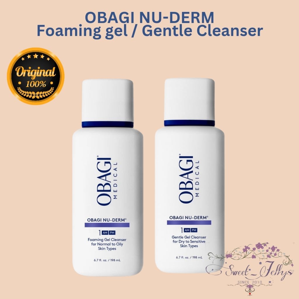 OBAGI NUDERM FOAMING GEL Gel Based Cleanser - OBAGI Gentle Cleanser