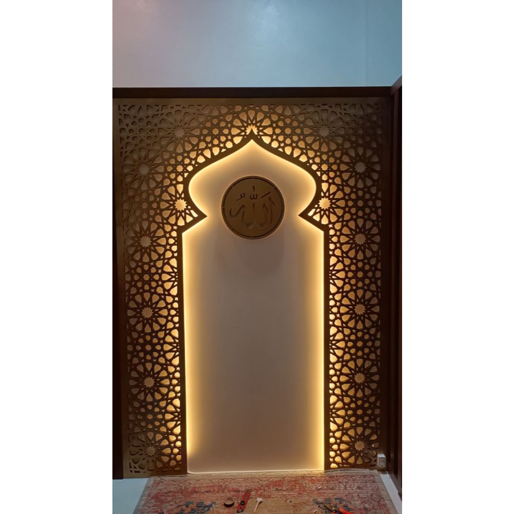 GRC krawangan lisplang PVC ACP kubah menara lis profile kualitas premium tahan lama