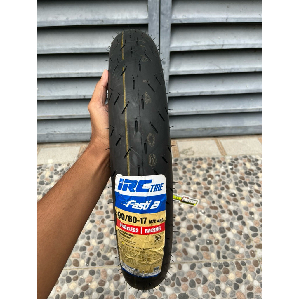 IRC RACING BAN LUAR IRC SOFCOMPON 90/80-17 IRC FASTI 2 90 80 R17 TUBLES