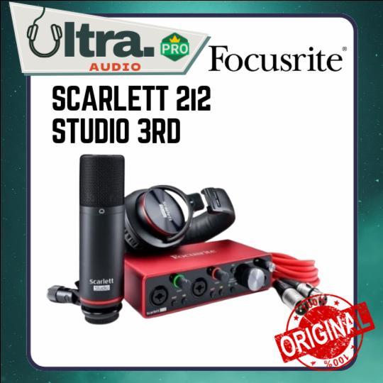 Focusrite Scarlett 2i2 Studio 3rd Gen ORIGINAL