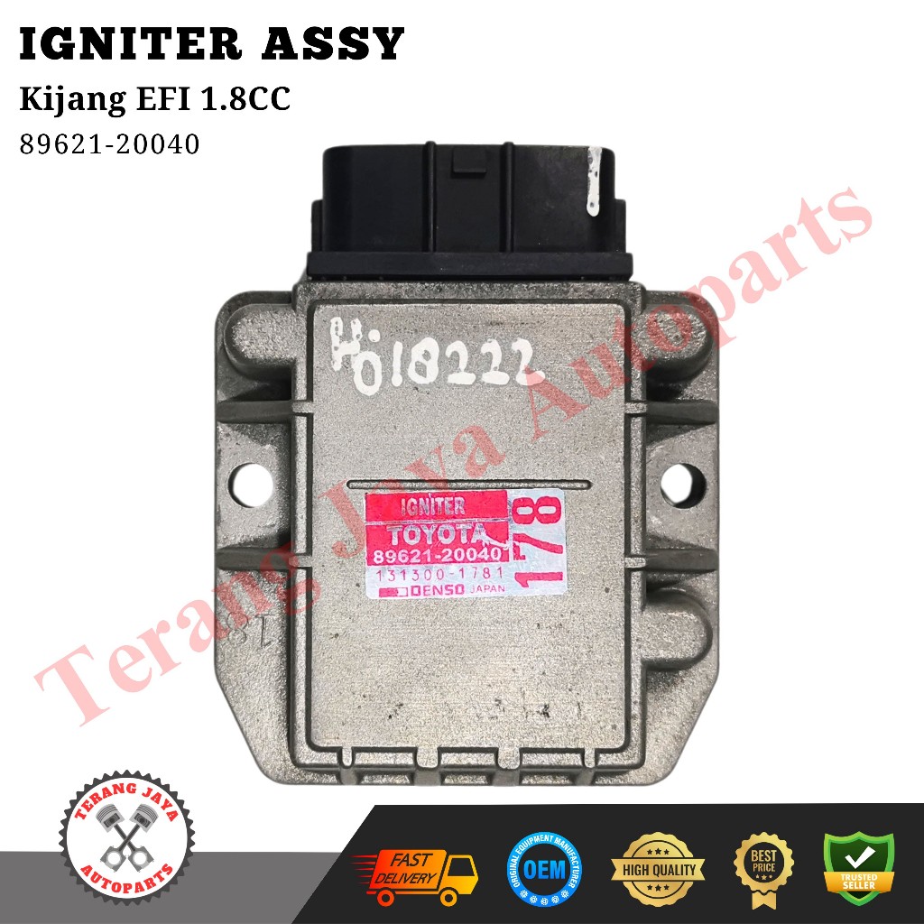 Igniter Assy Coil Kijang EFI 1.8CC 89621-20040 ASLI
