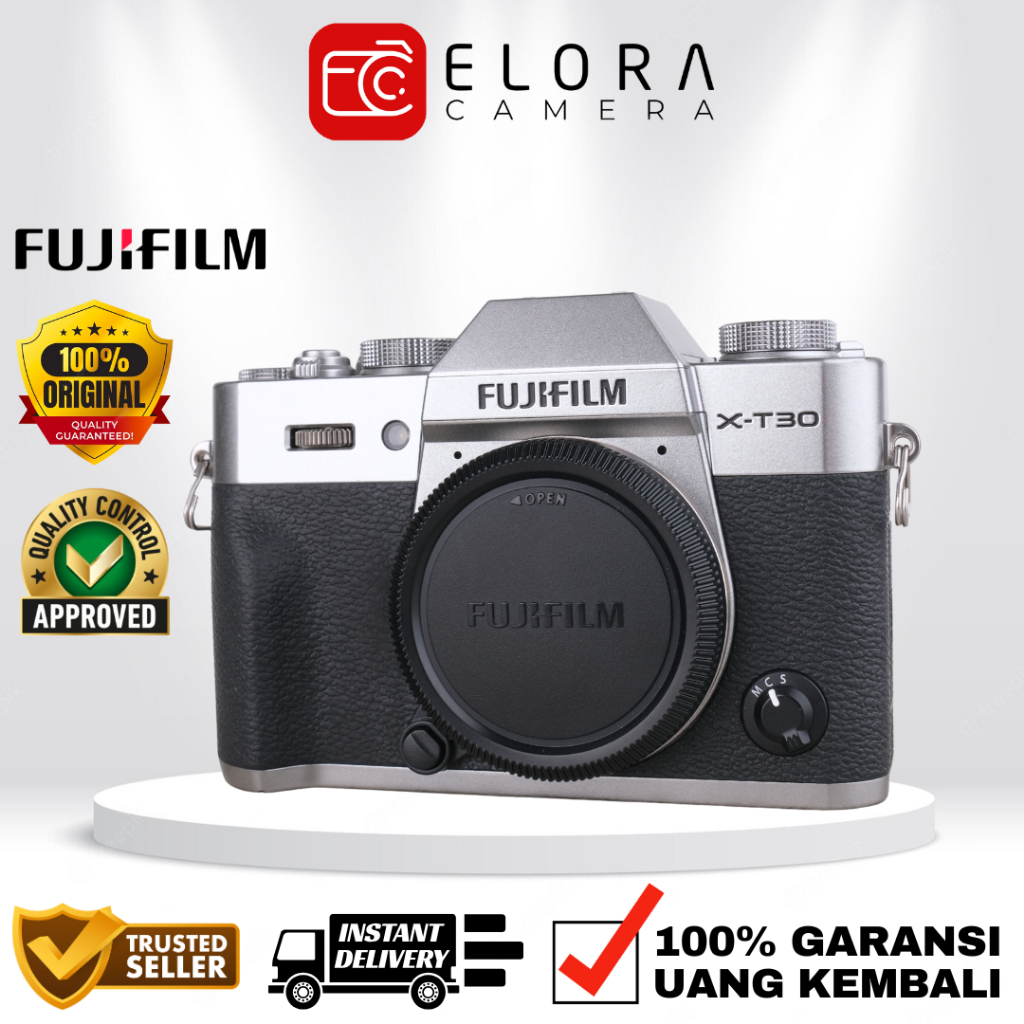 Fujifilm X-T30 Mark II Kit 15-45mm / Kamera Mirrorless Fujifilm X T30 Mark II Body Only / Fujifilm X