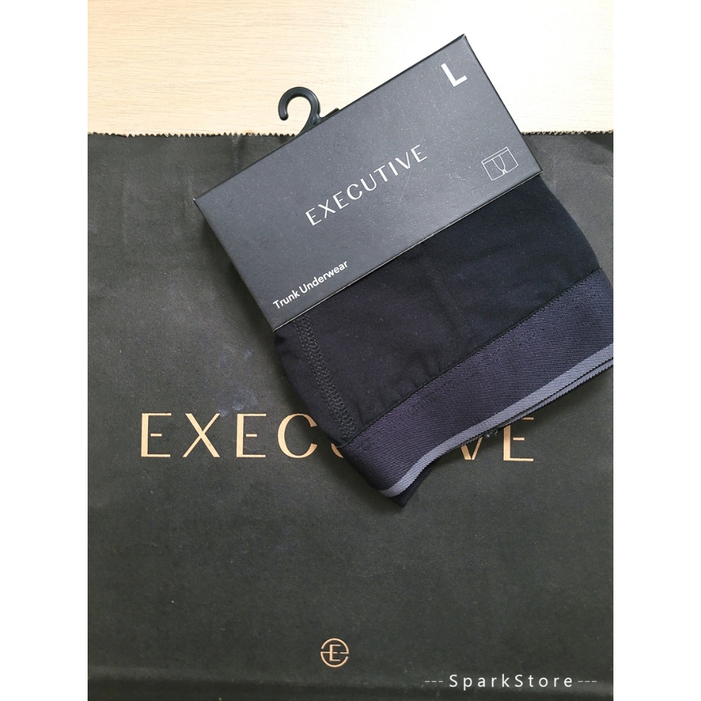 [NEW][BARU] The Executive Celana Dalam Boxer Trunk Polos Hitam