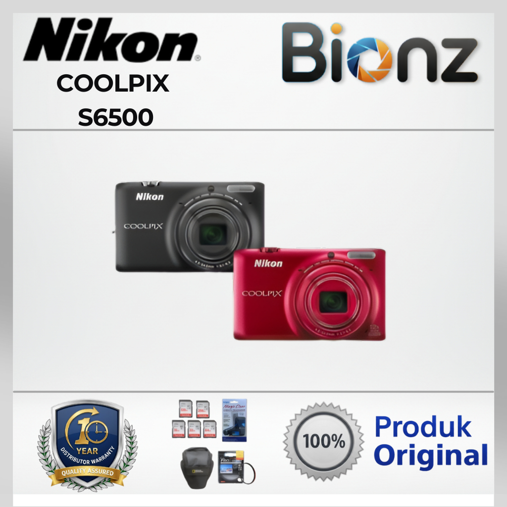 NIKON COOLPIX S6500 / CAMERA DIGITAL NIKON COOLPIX S6500 WIFI / S6500
