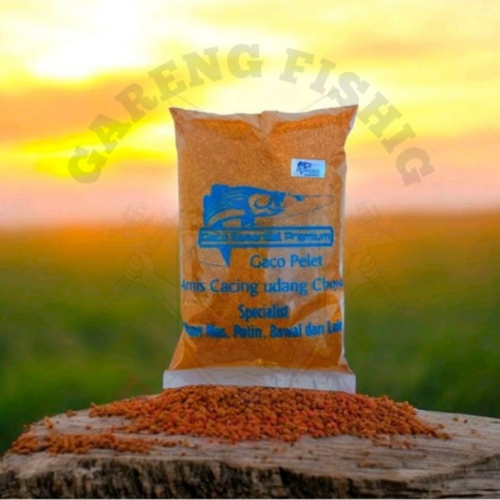 Gaco Pelet Amis Cacing Udang Choya Special Ikan Mas , Patin , Bawal , Lele Dan Guramai