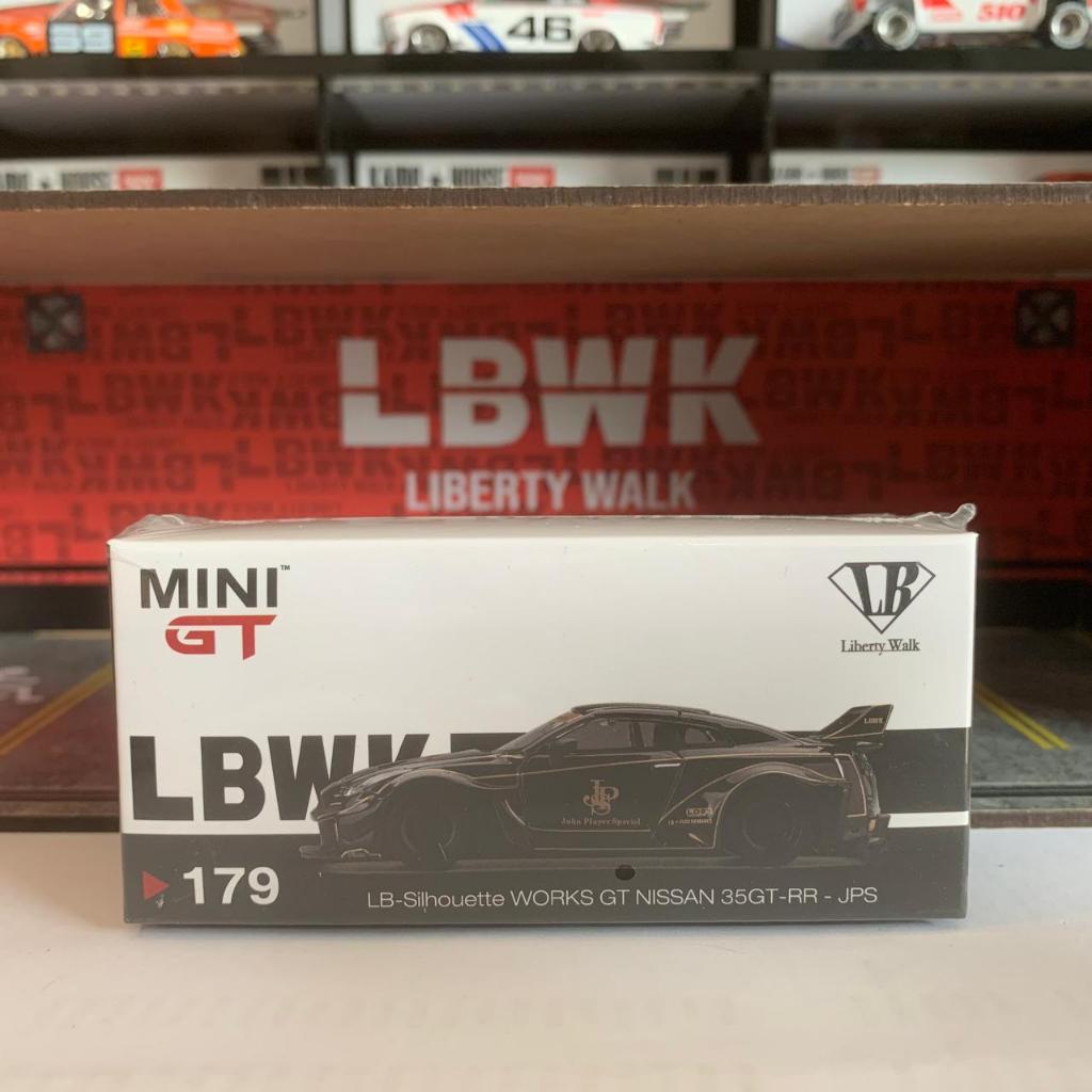 Mini GT 179 LB-Silhouette Works GT Nissan 35 GT-RR - JPS