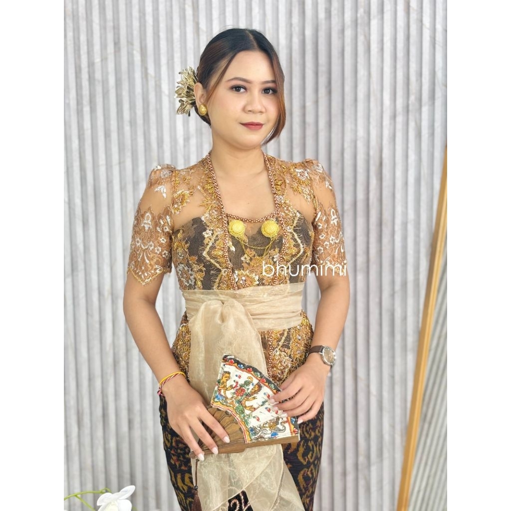 kebaya semi perancis payet / kebaya bali/ kebaya payet