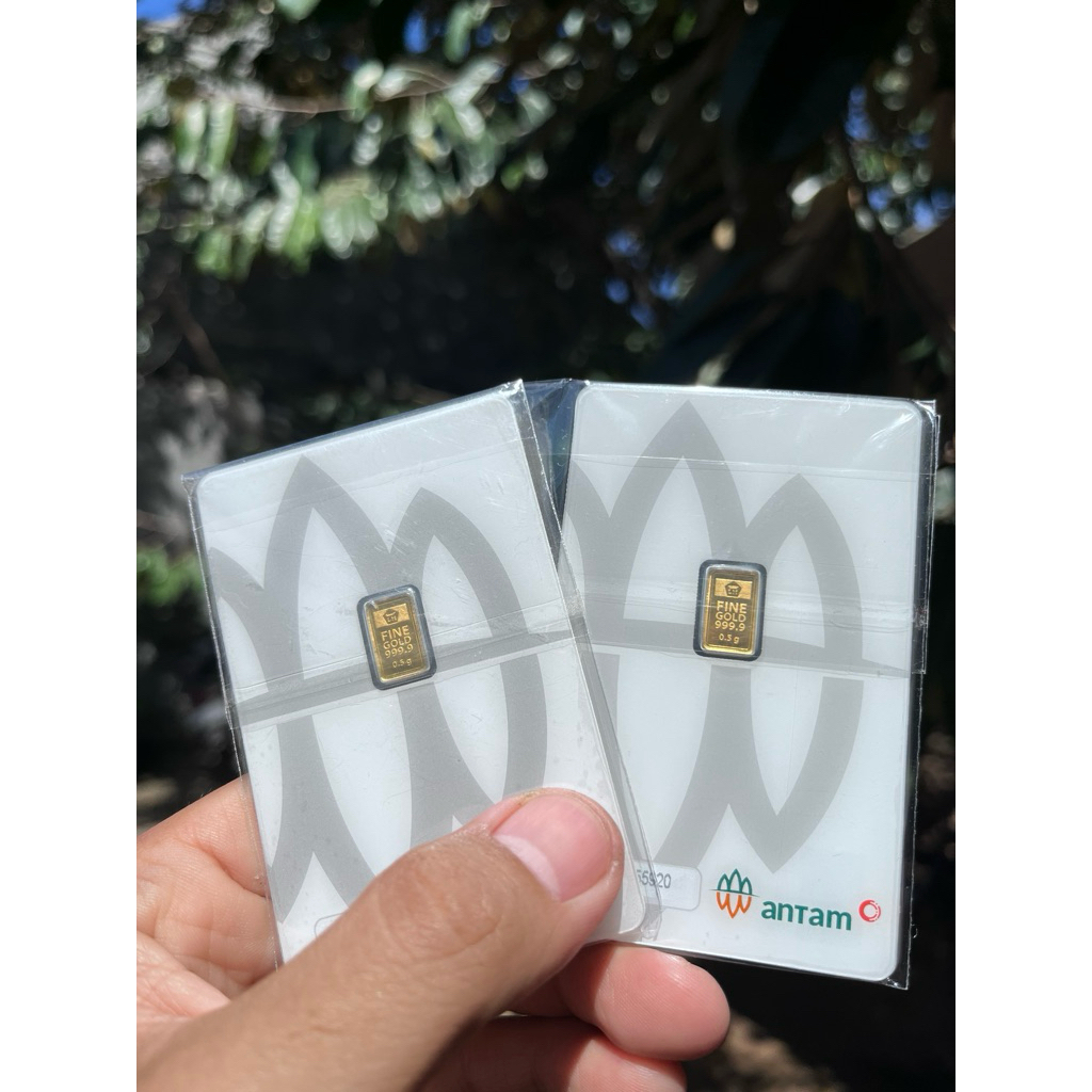 Emas Antam Logam Mulia 0,5 gram