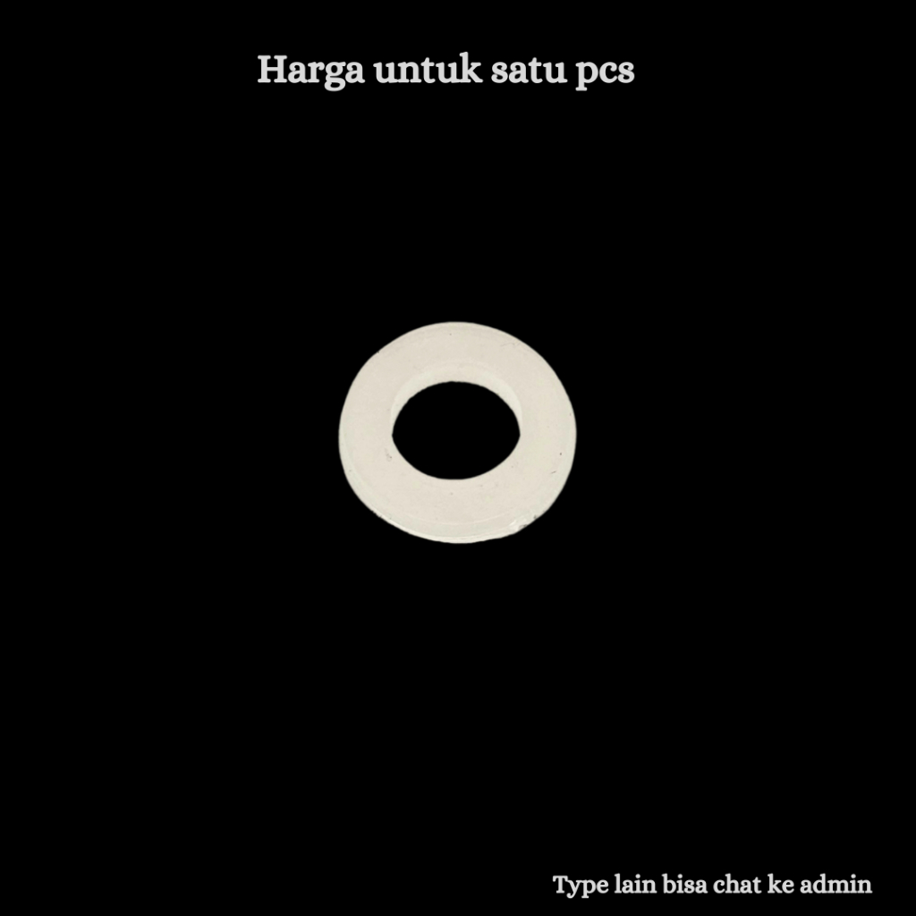 Seal silikon  kran kamar mandi sambungan kran kamar mandi // Seal / Karet, Sil / O Ring / Anti Bocor