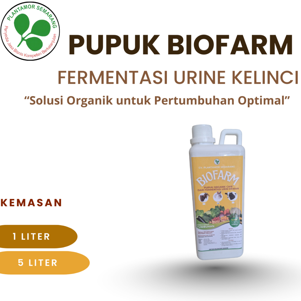Biofarm Fermentasi Urine Kelinci