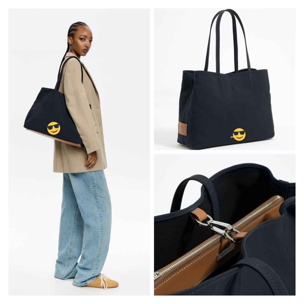 Ready Tas Large Midnight Nylon Chihuahua Shopper Bag