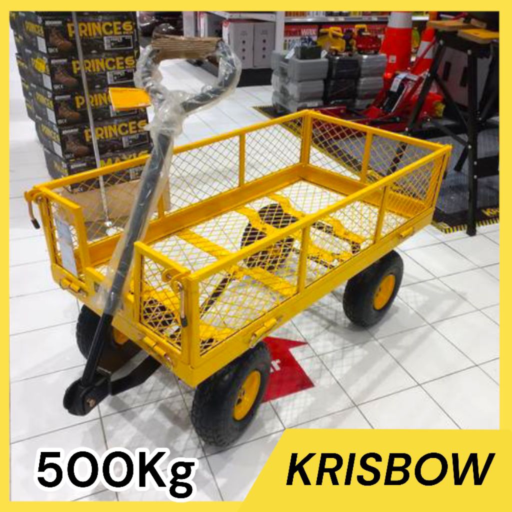 KRISBOW TROLI BARANG 500KG ORIGINAL / TROLI MULTI FUNGSI