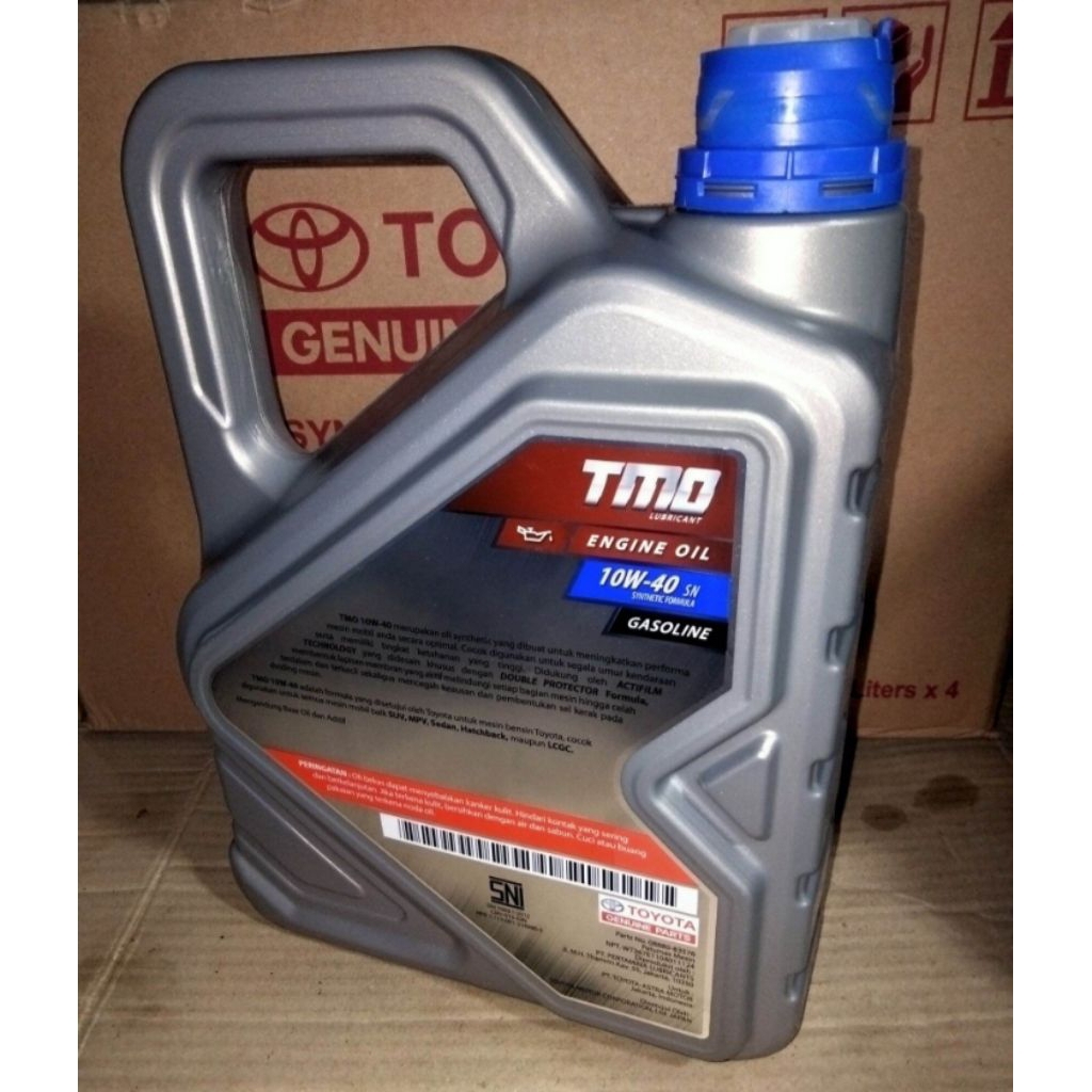 Oli Mesin Mobil TMO Bensin 10w-40 (4L) Original