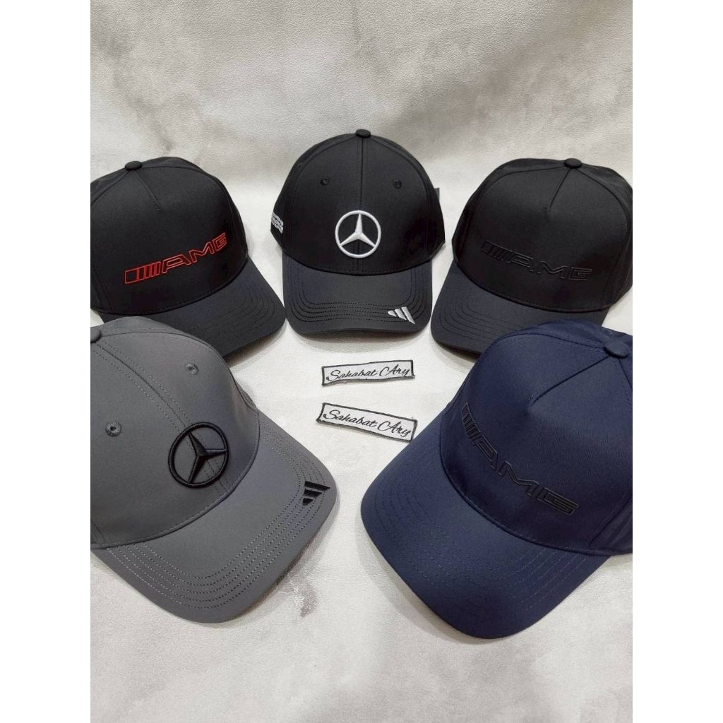 Topi Baseball Logo Mercedes ADD AMG