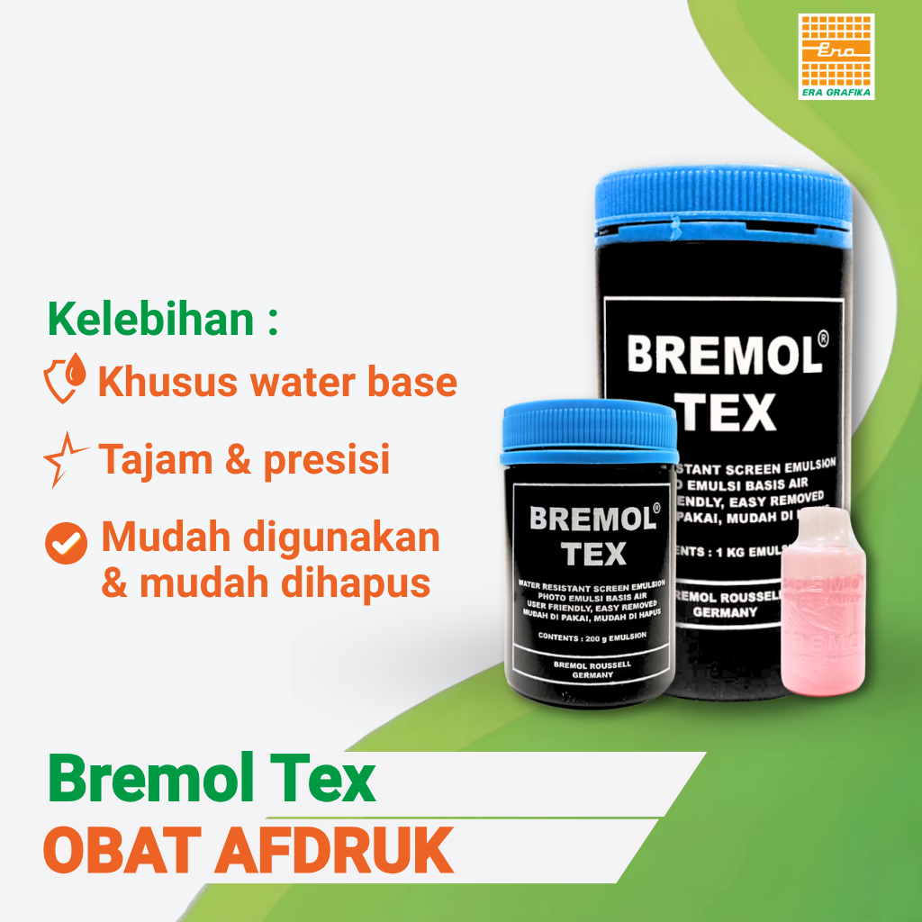 OBAT AFDRUK SABLON | BREMOL TEX