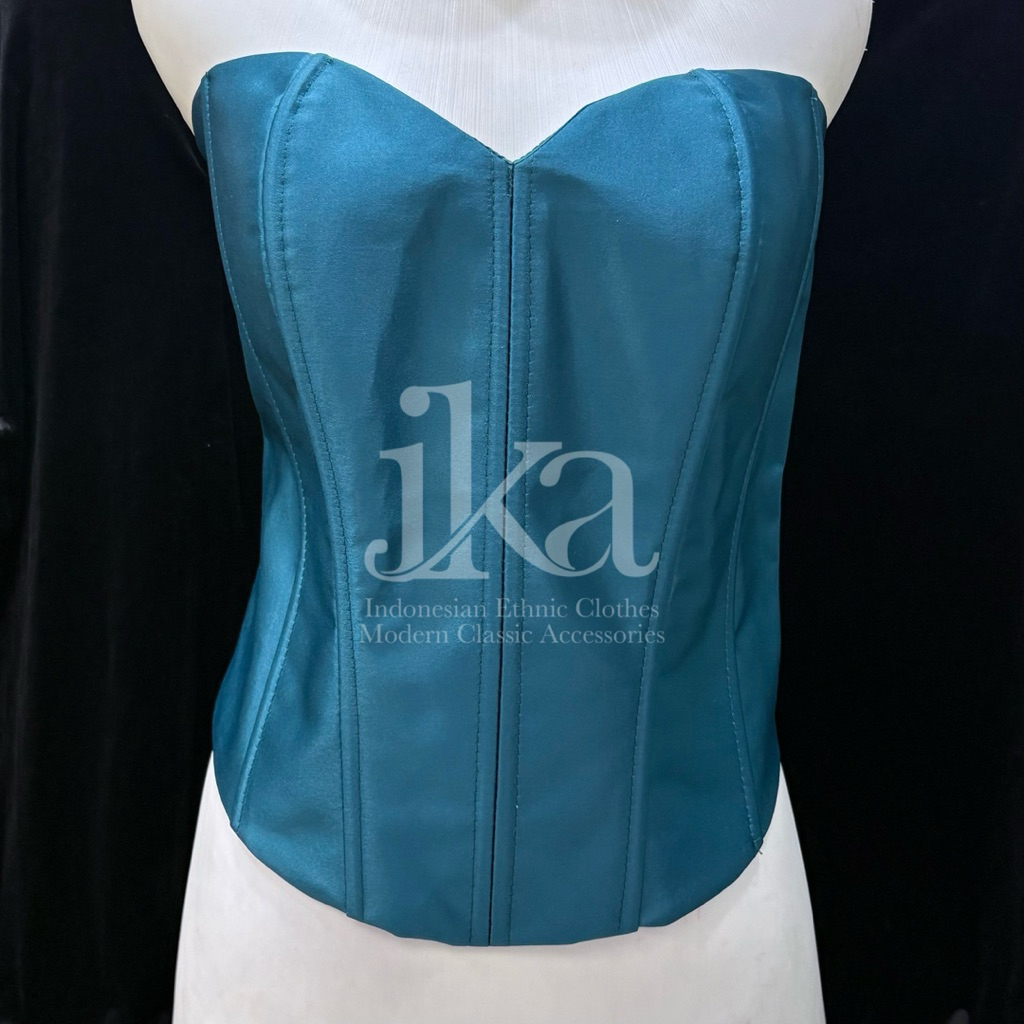 KAMISOL LONTORSO SATIN / BUSTIER ADJUSTABLE / DALAMAN KEBAYA RESLETING SAMPING