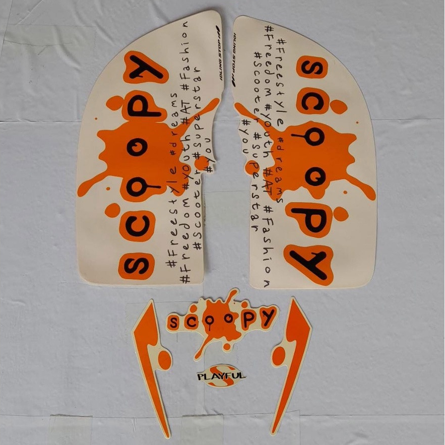 Striping lis Standart Scoopy Bercak 2018