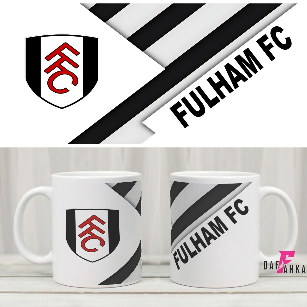 Mug GlassFulham FC Gift