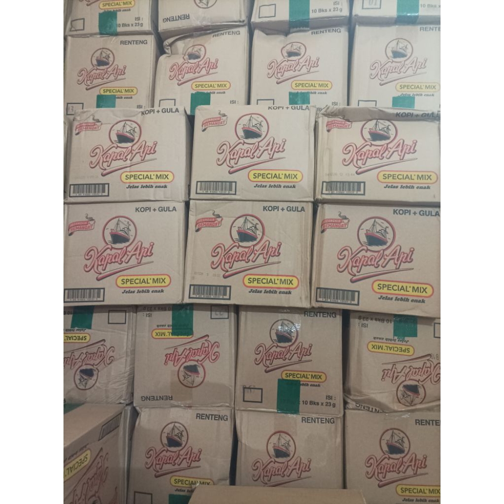 Kapal Api Special Mix 1 Dus Isi 120 Sachet | Kopi Kapal Api Gula Grosir Murah