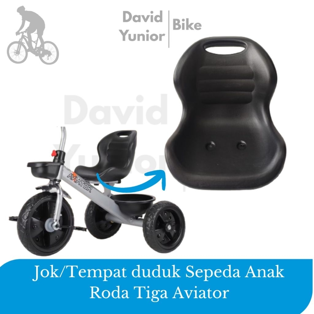 Jok/Tempat Duduk Untuk Sepeda Anak Roda Tiga Triycle Aviator