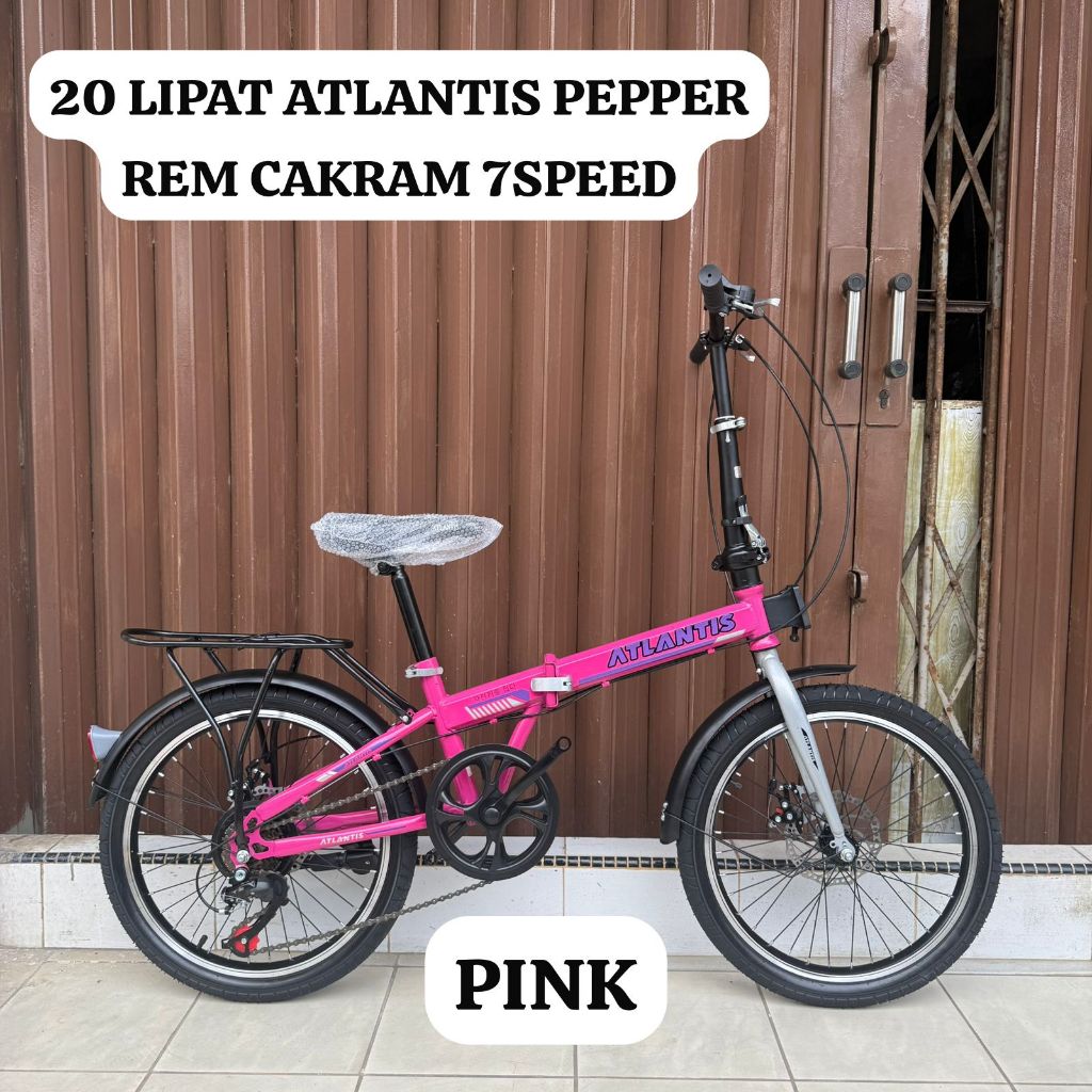 (BTM) Sepeda Lipat 20 ATLANTIS PEPPER Folding Bike