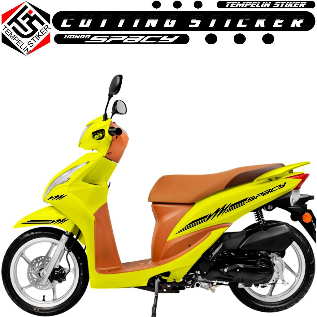 STICKER CUTTING Honda Spacy/C.574/Striping Motor spacy/Stiker Motor/lis boddy motor spacy simpel