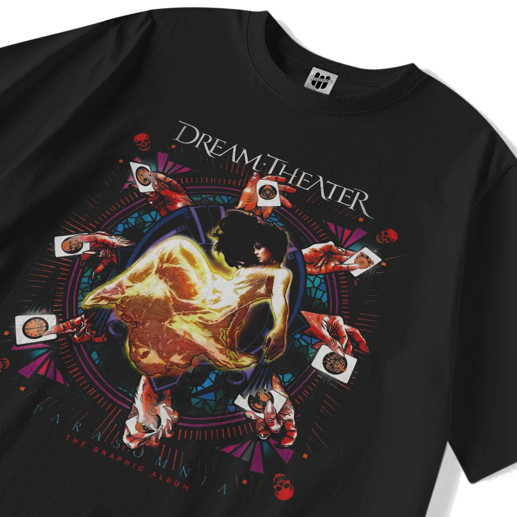 T-Shirt Merchandise DREAM THEATER - Parasomnia | Bootleg Official MFCLTHS.ID