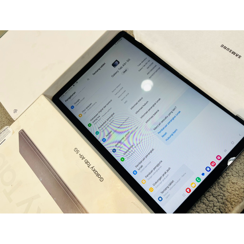 Samsung tab A9+ 5G Ram 8/128gb