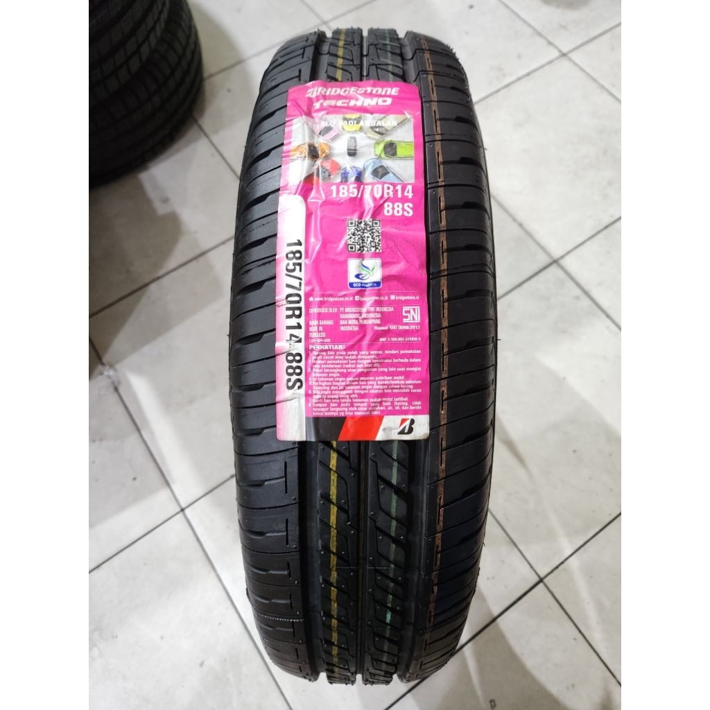 Ban Bridgestone Techno 185/70/R14 88S Tubeles