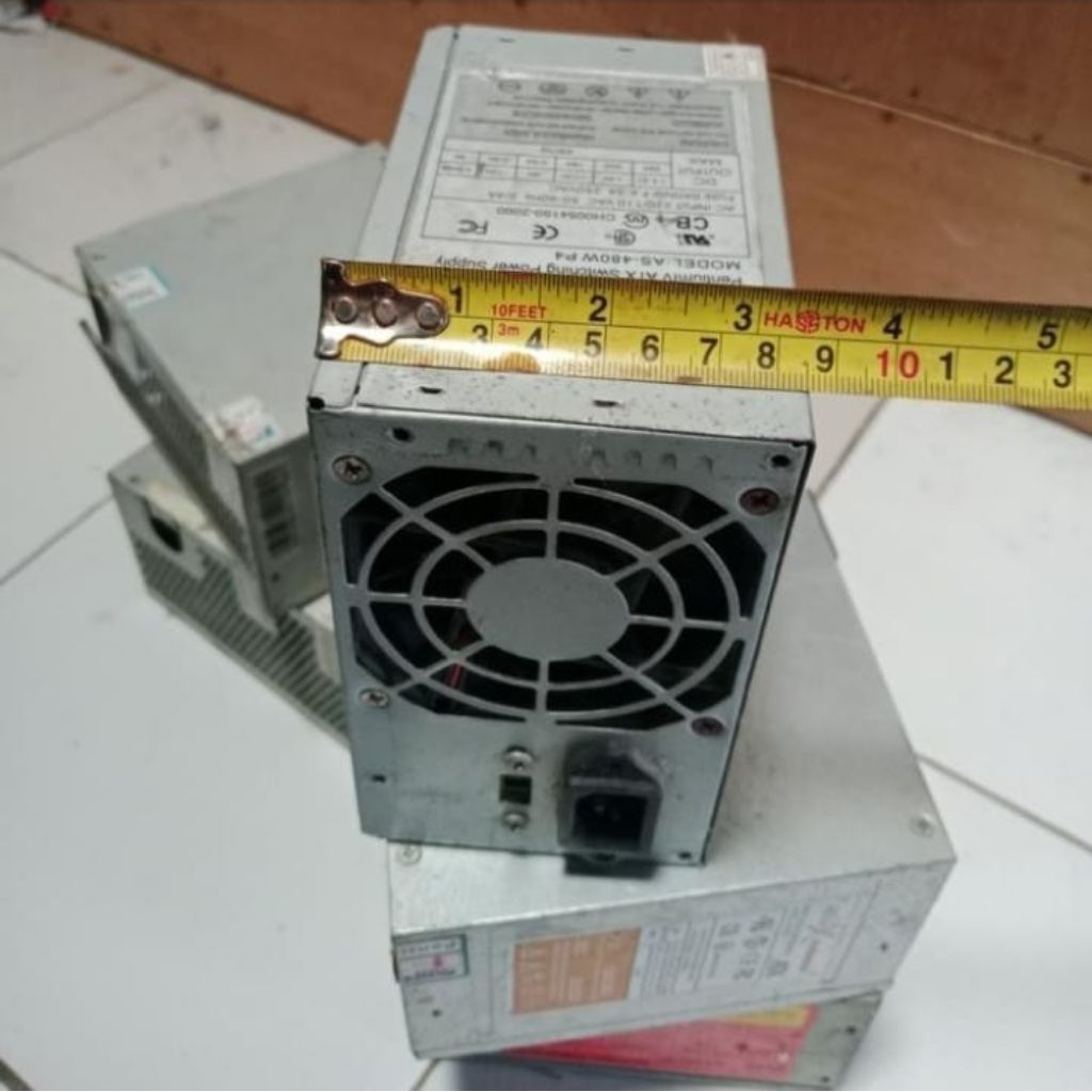 Box Power Supply, Box Saja Bekas Power PSU Plus Fan 12v Break Random