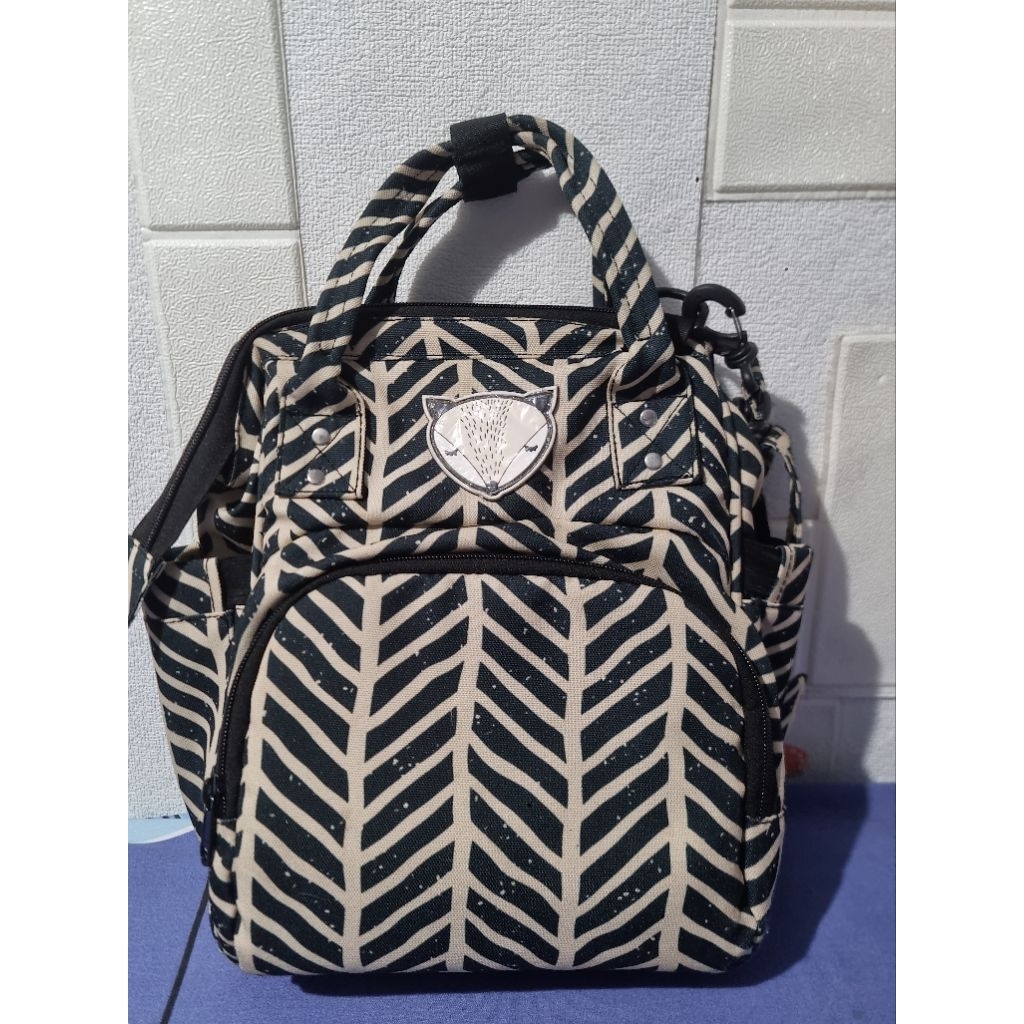 Preloved 3 in 1 Diaper Bag Printed little munya