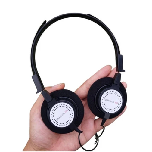 headphone brahler ics super beautiful retro headphone