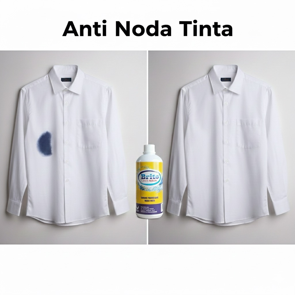 Brito Anti Noda Tinta 1L | penghilang noda tinta | Anti Noda Laundry