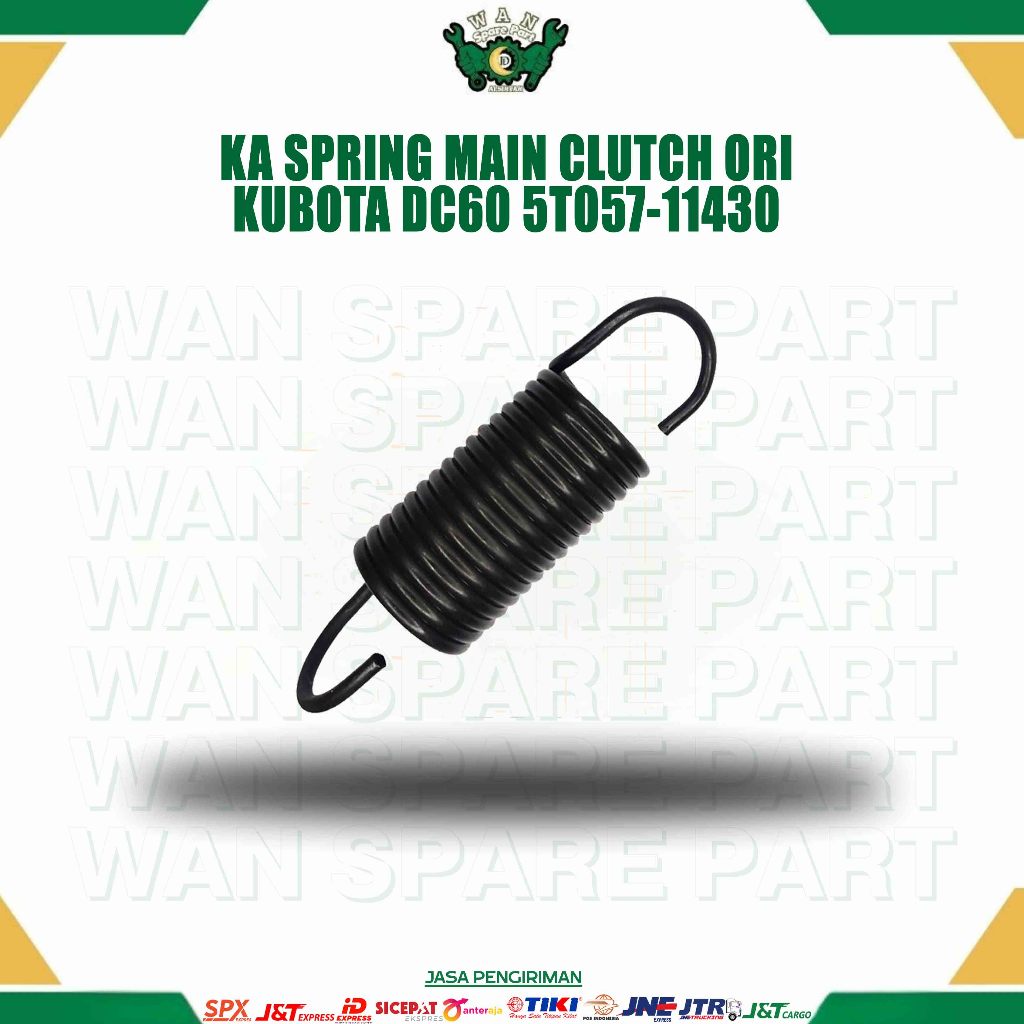 KA SPRING MAIN CLUTCH ORI KUBOTA DC60 5T057-11430 for COMBINE HARVESTER WAN SPAREPART