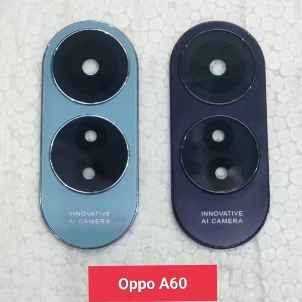 Kaca Kamera Belakang Oppo A60 Warna Biru/Ungu Kehitaman