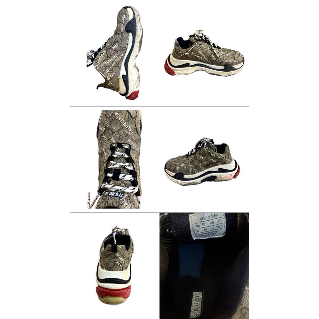 Gucci x balenciaga shoes 100% ORIGINAL