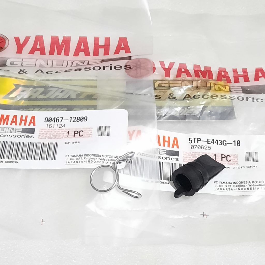KLIP SELANG BUNTU BOX FILTER UDARA AEROX NMAX NEW ORIGINAL 5TP-E443G-10 90467-12809