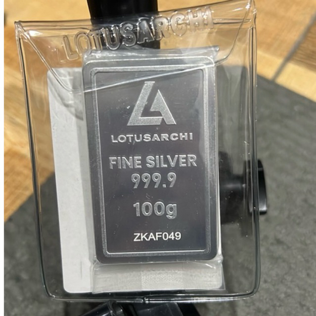 perak batangan lotus archi finesilver