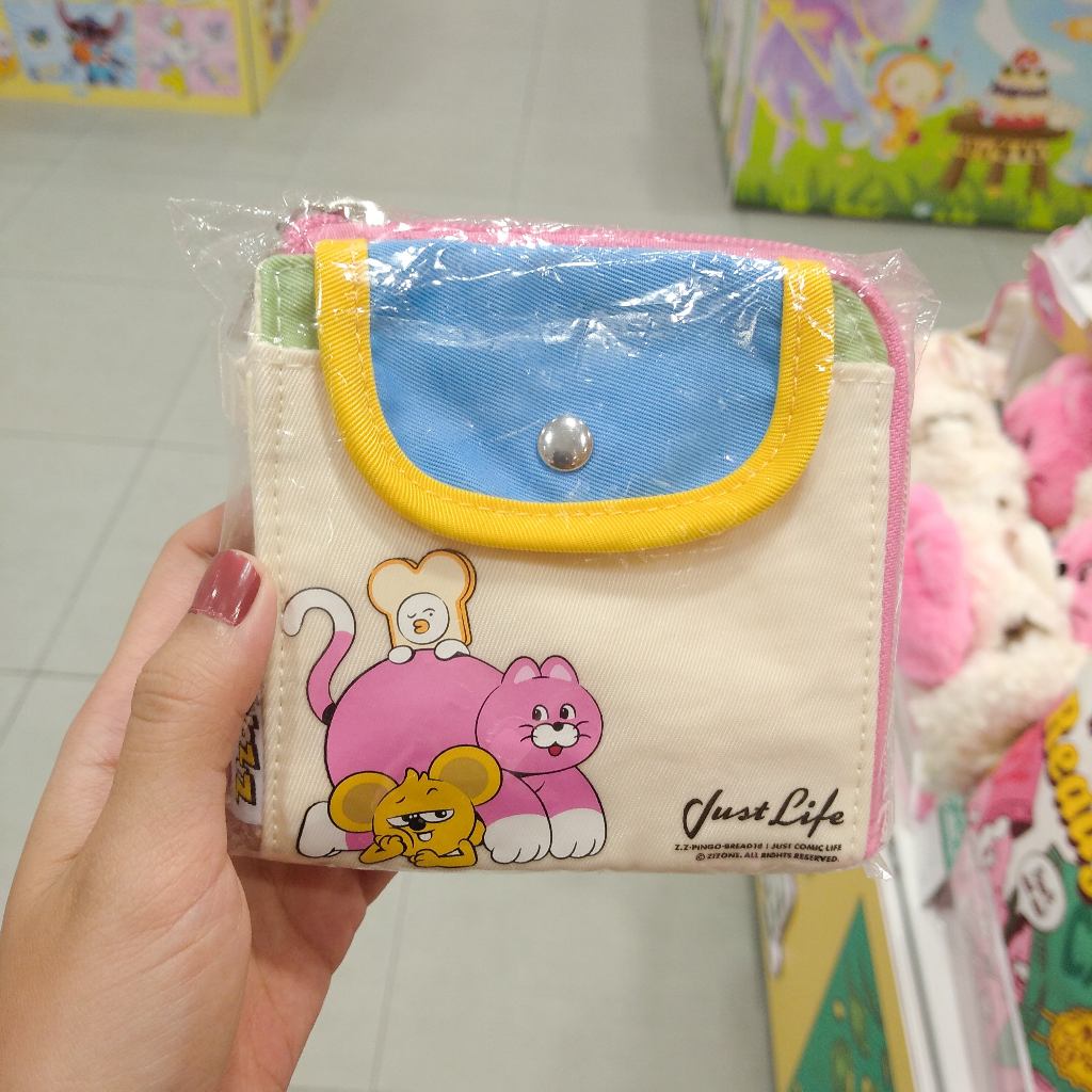 Qyounger Zizone Card Wallet Bag Pouch Wallet Series Tas Dompet Karakter Zizione